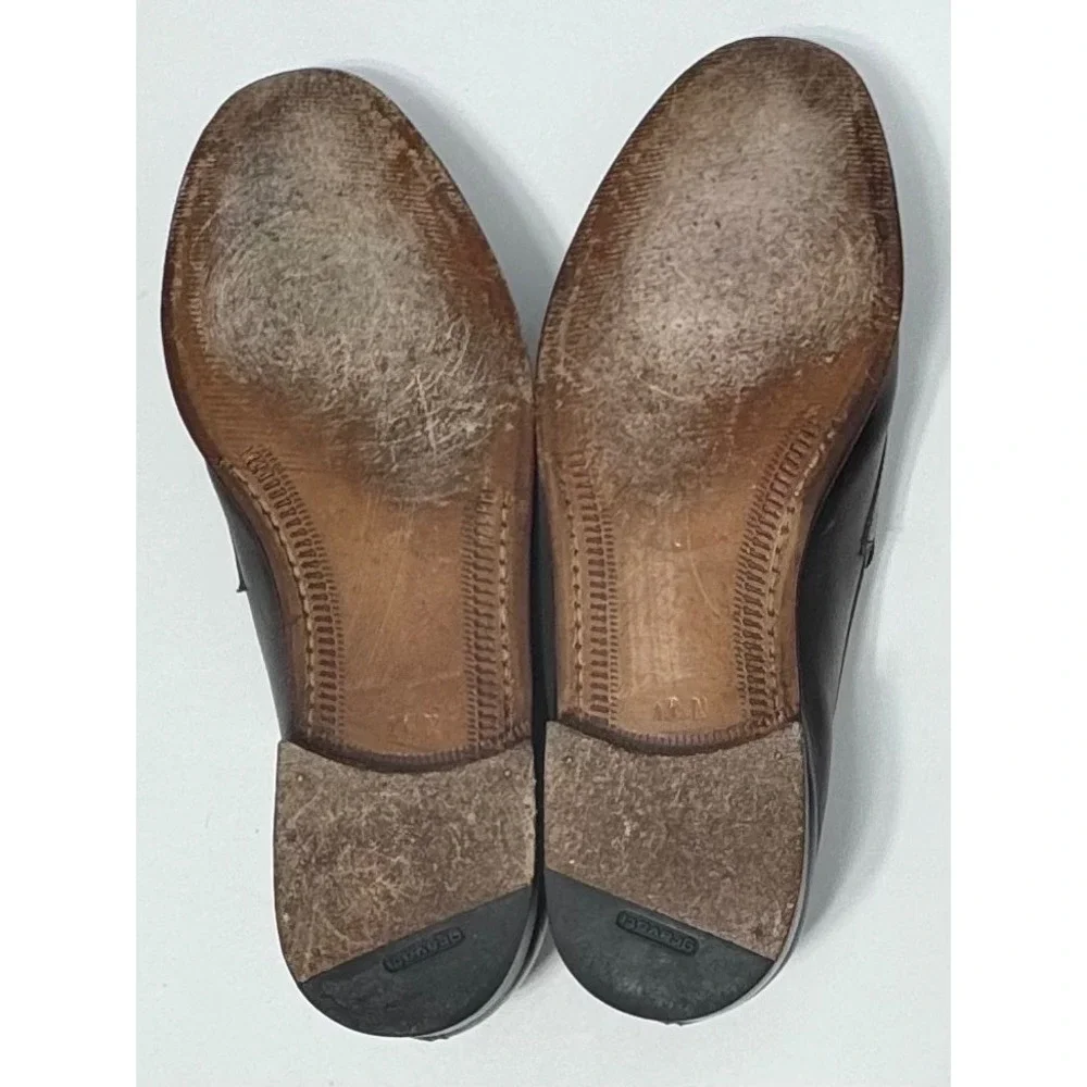 Gravati Loafers Mens 11 N Brown Penny Loafer Leather Hand Made Italy 16474 Dress